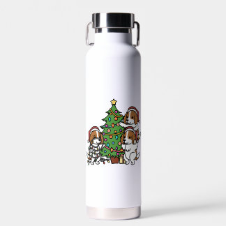 Cavalier King Charles Spaniel Weihnachtsbaum Trinkflasche