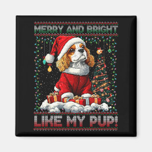 Cavalier King Charles Spaniel Weihnachtsbaumdekora Magnet
