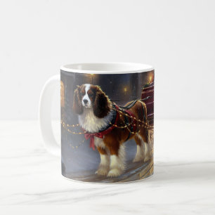 Cavalier King Charles Spaniel Weihnachtsfest Kaffeetasse
