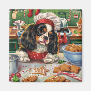 Cavalier King Charles Spaniel Weihnachtsgebäck Magnet