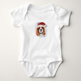 Cavalier King Charles Spaniel Weihnachtsgeschenke  Baby Strampler