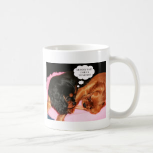 Cavalier King Charles Spaniel Welpen Tasse