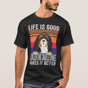 Cavalier King Charles Spaniels Macht Dein Leben Wu T-Shirt