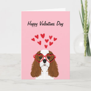 Cavalier King Charles Spanisch Valentines Liebe Ca Feiertagskarte
