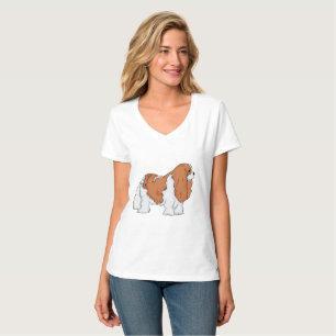 Cavalier King Charles Spanische Kunst T-Shirt
