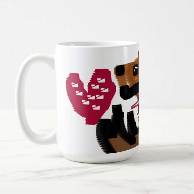 Cavalier King Charles zu niedlich Kaffeetasse (Links)