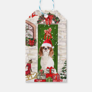 Cavalier King Dog Christmas Geschenkanhänger