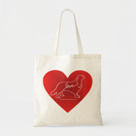 Cavalier Liebe Tote Bag Tragetasche