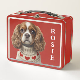 Cavalier Love Heart Metall Brotdose