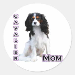 Cavalier Mama 4 - Aufkleber