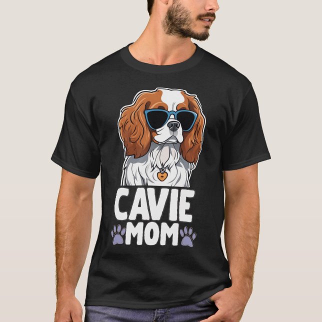 Cavalier Mom Graceful1 friend T-Shirt (Vorderseite)