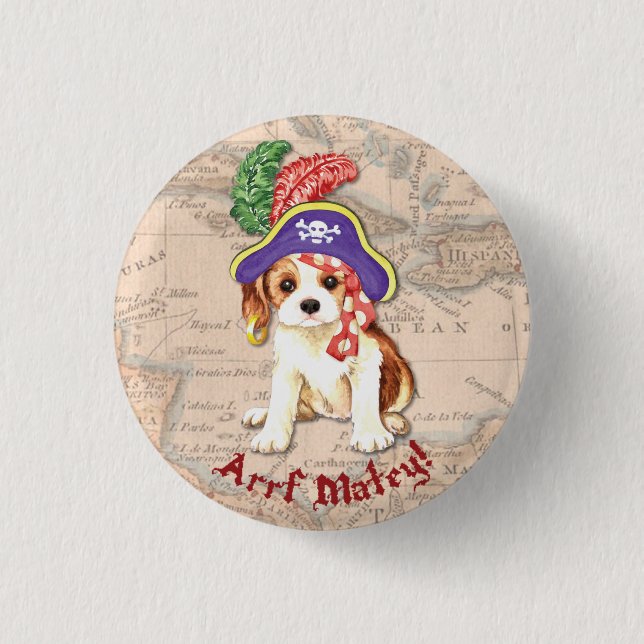 Cavalier Pirate Button (Vorderseite)