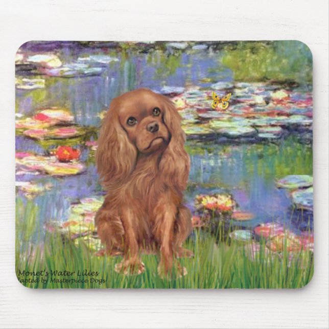 Cavalier (Ruby7) - Lilies 2 Mousepad (Vorne)