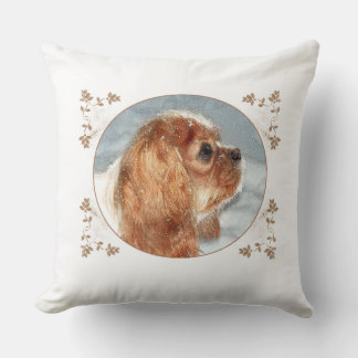 Cavalier Snow Queen Pillow Kissen