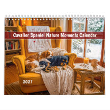 Cavalier Spaniel Natur-Momente-Kalender