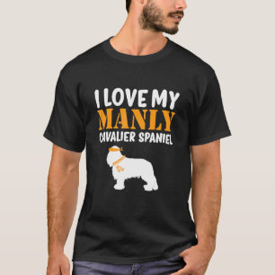 Cavalier Spaniel Pet Funny Boy Dog Welpe Gender Re T-Shirt