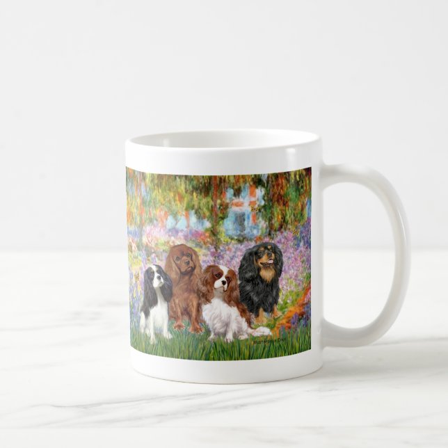 Cavaliers (4) - in Monets Garten Tasse (Rechts)