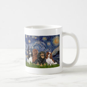 Cavaliers (vier) - Starry Night Tasse