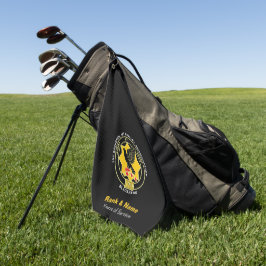 Cavalry Golf Handtuch - Klassisches Schwarz