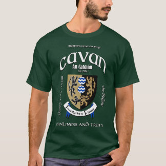 Cavan Ireland Irish Wappen Coat of Arms T-Shirt
