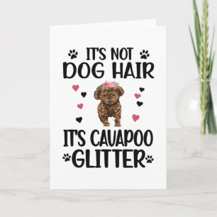 Cavapoo Dog Lover Cavapoo Mom Cavoodle Dog Owner Karte