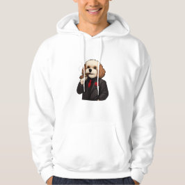 Cavapoo Don – Lustiger Mafia-Hund Hoodie