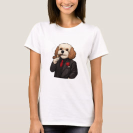 Cavapoo Don – Lustiges Mafia-Hund Frauen T-Shirt