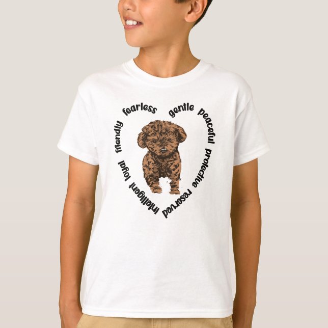 Cavapoo Hund Lover Cavapoo Mama Cavoodle Hund Eige T-Shirt (Vorderseite)