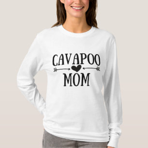 Cavapoo Mama Funny Cavapoos Geschenke für Frauen D T-Shirt