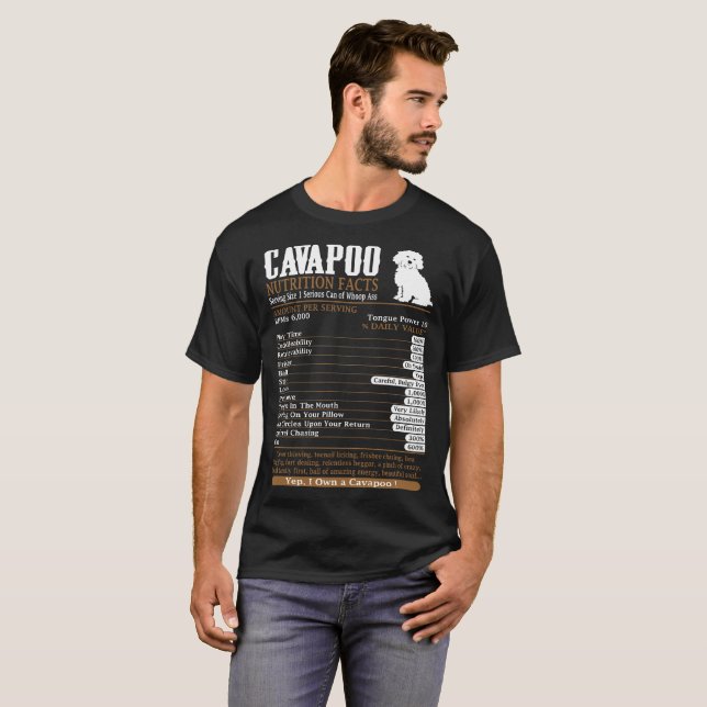 Cavapoo T-Shirt (Vorne ganz)
