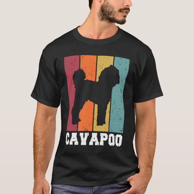 Cavapoo Vintage  2 T-Shirt (Vorderseite)