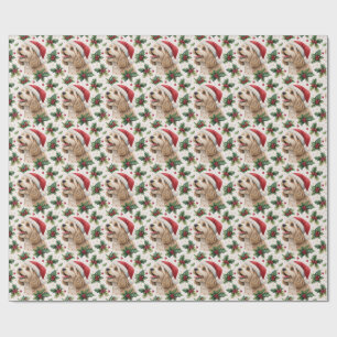 Cavapoo-Weihnachtspapier Geschenkpapier