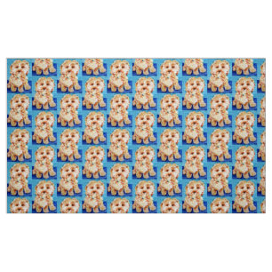 Cavapoo Welpe "Ollie". Stoff