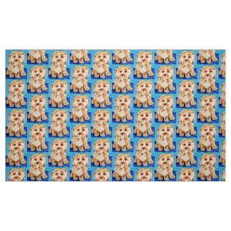 Cavapoo Welpe "Ollie". Stoff