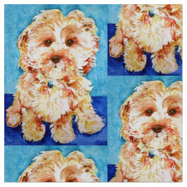 Cavapoo Welpe "Ollie". Stoff