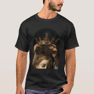 Cavarozzi Jungfrau mit Engeln Christliche Renaissa T-Shirt