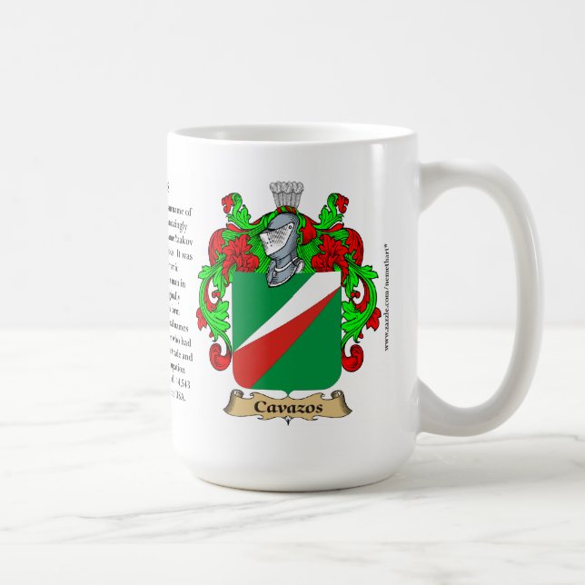 Cavazos nennen, der Ursprung, die Bedeutung und Tasse (Rechts)