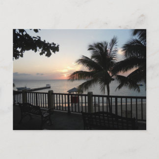 Cave Beach Mo Bay Jamaika Sonnenuntergang-Doktors Postkarte