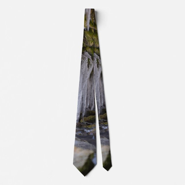 Cave Icicles Neck Tie Krawatte (Vorderseite)