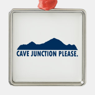 Cave Junction Oregon Bitte Ornament Aus Metall