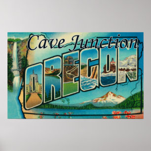 Cave Junction, Oregon - Große Briefszenen Poster