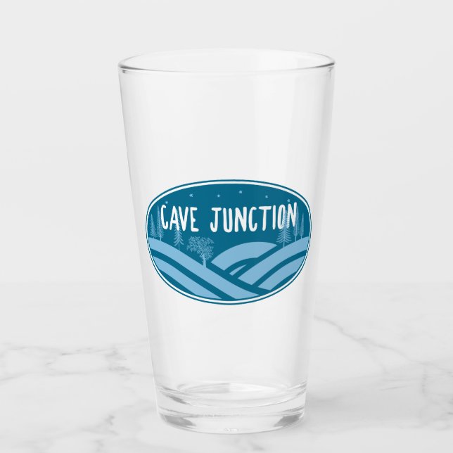 Cave Junction Oregon Outdoors Glas (Vorderseite)