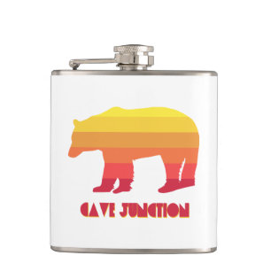 Cave Junction Oregon Rainbow Bear Flachmann