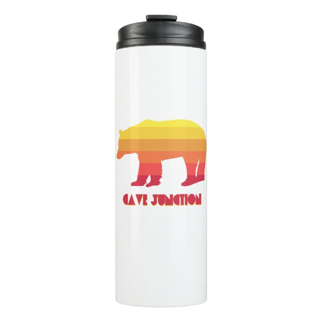 Cave Junction Oregon Rainbow Bear Thermosbecher (Vorderseite)