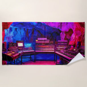 Cave Musikstudio Strandtuch