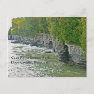 "CAVE POINT LANDKREIS PARK "/ SCHÖNER TÜR LANDKREI POSTKARTE