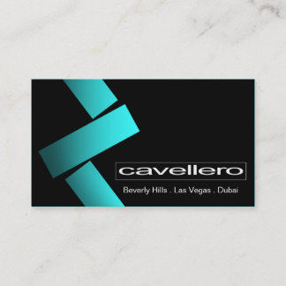 Cavellero Visitenkarteschablone Visitenkarte