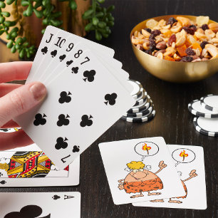 Caveman Fire Playing Cards Spielkarten