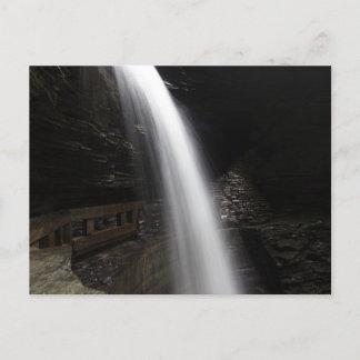 Cavern Cascade, Watkins Glen Staat Park, New York Postkarte