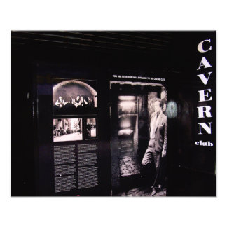 Cavern Club Original Eingang, Liverpool, Großbrita Fotodruck